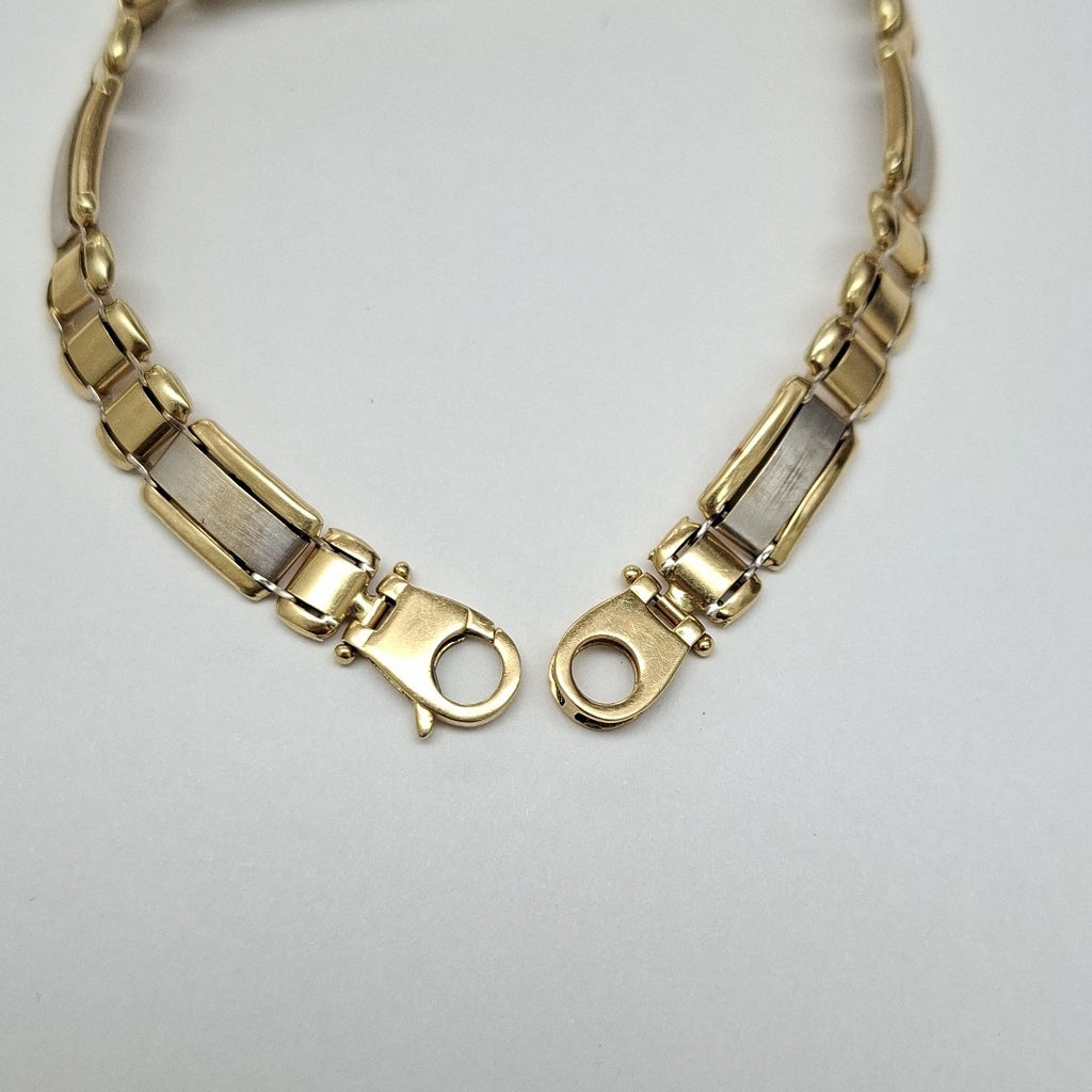PULSERA ORO BLANCO 14 K 14,40 GRMS (SEMINUEVO)
