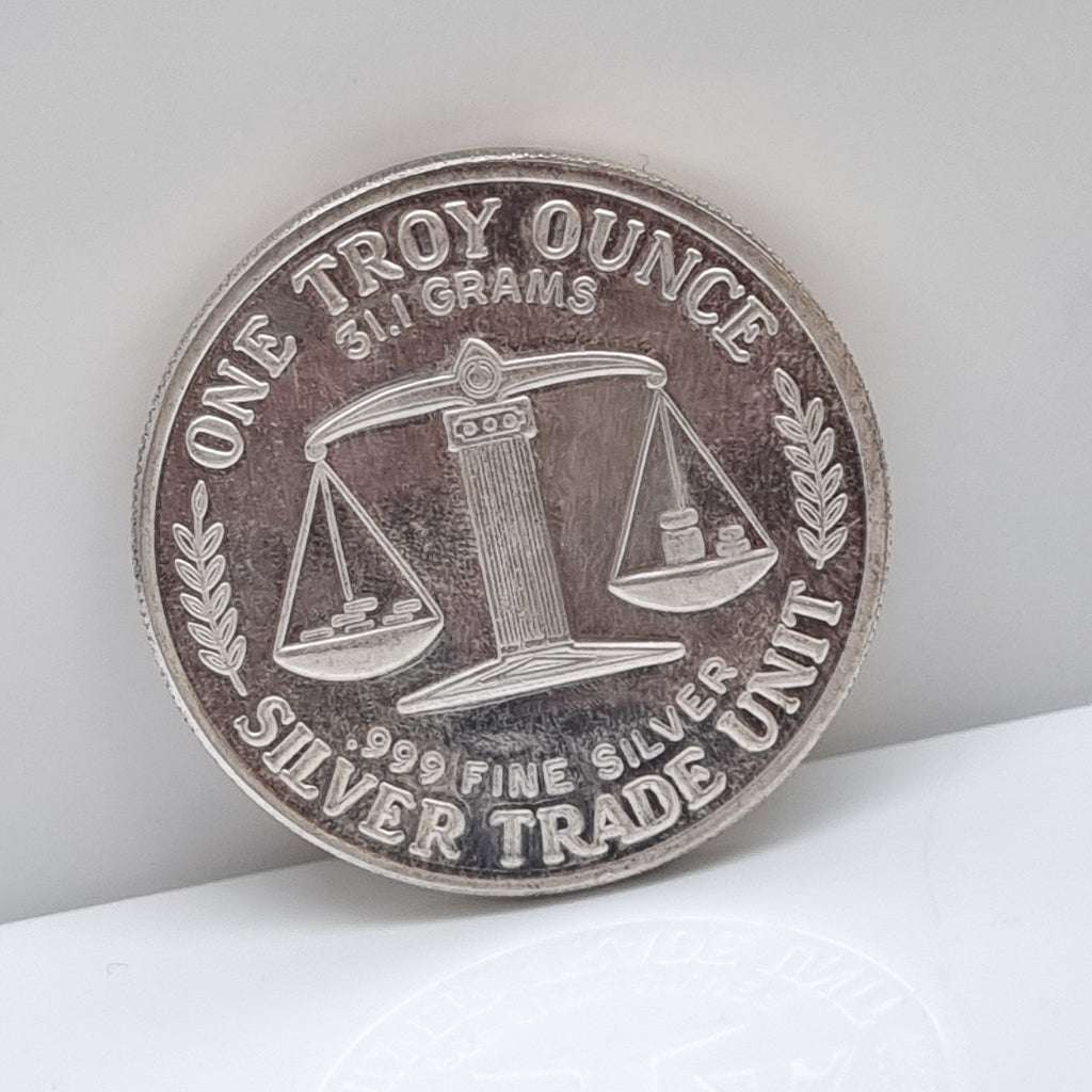 MEDALLA PERSONAL PLATA 31 GRMS (SEMINUEVO)