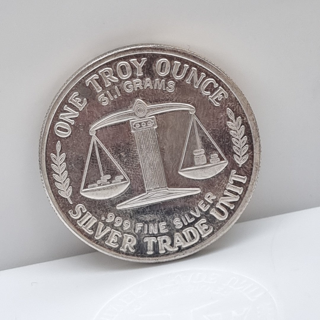 MEDALLA PERSONAL PLATA 31 GRMS (SEMINUEVO)