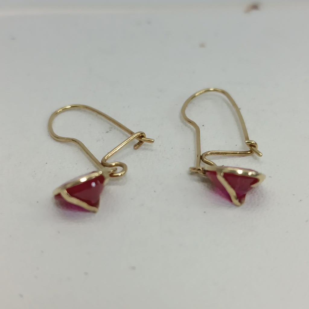 ARETES PAR ORO 10 K 1.2 GRMS (SEMINUEVO)