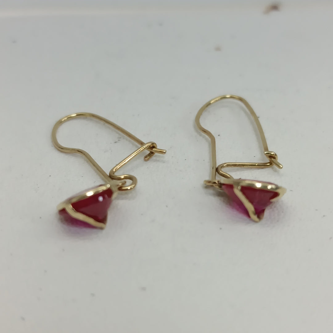 ARETES PAR ORO 10 K 1.2 GRMS (SEMINUEVO)