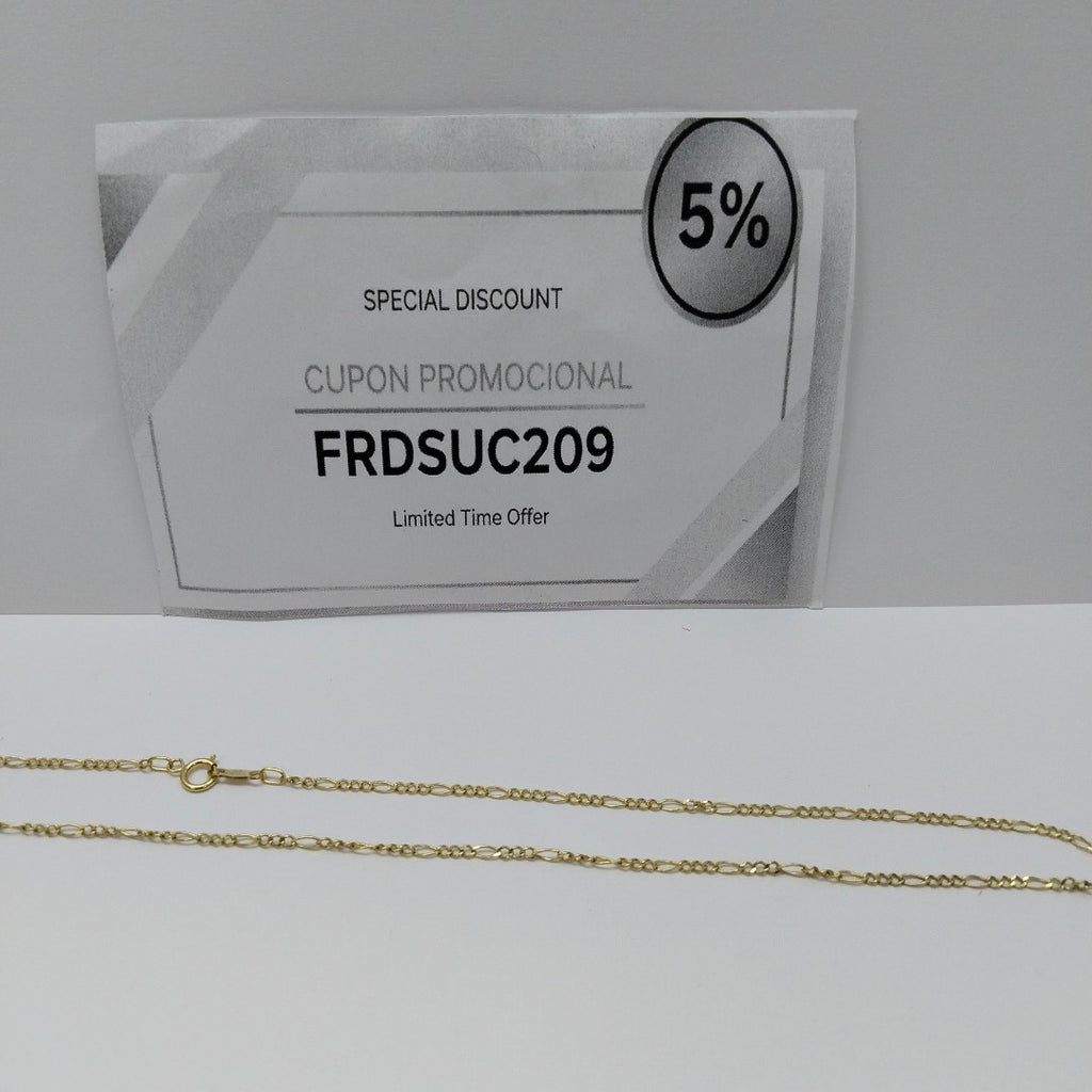 CADENA ORO 10 K 2,10 GRMS (SEMINUEVO)