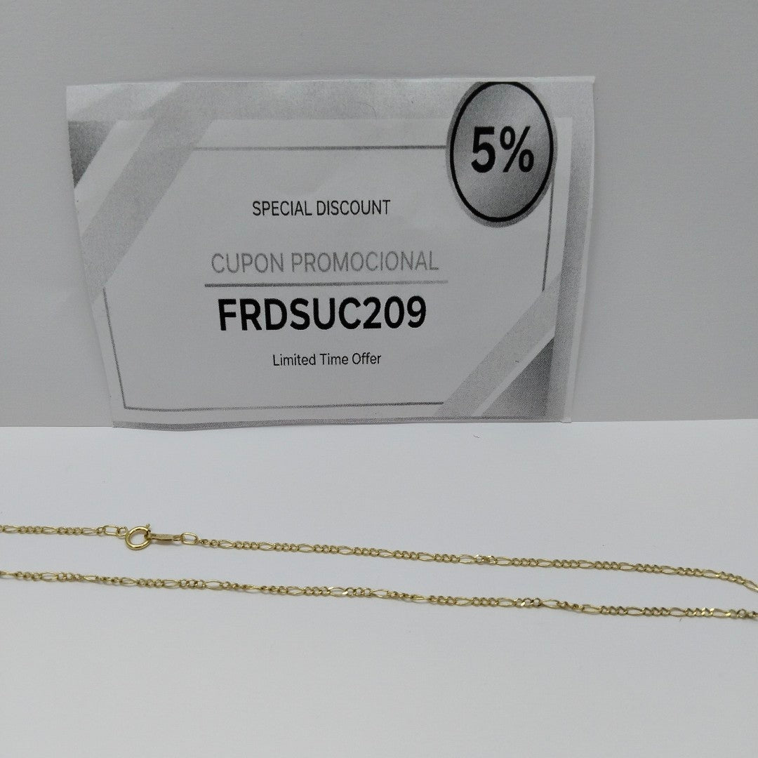 CADENA ORO 10 K 2,10 GRMS (SEMINUEVO)