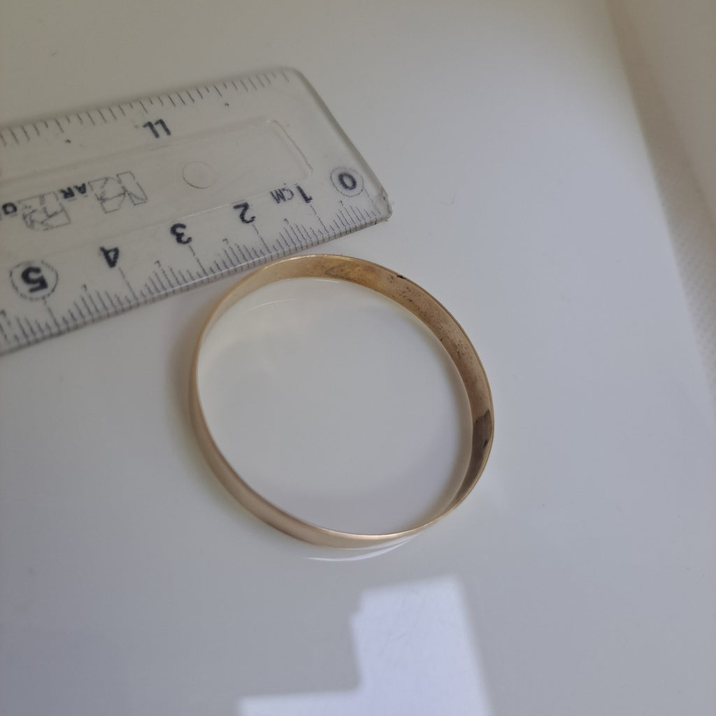 PULSERA RIGIDA ORO 14 K 4,50 GRMS (SEMINUEVO)
