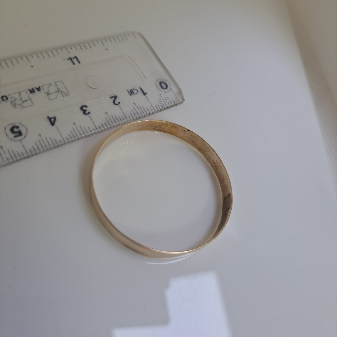 PULSERA RIGIDA ORO 14 K 4,50 GRMS (SEMINUEVO)