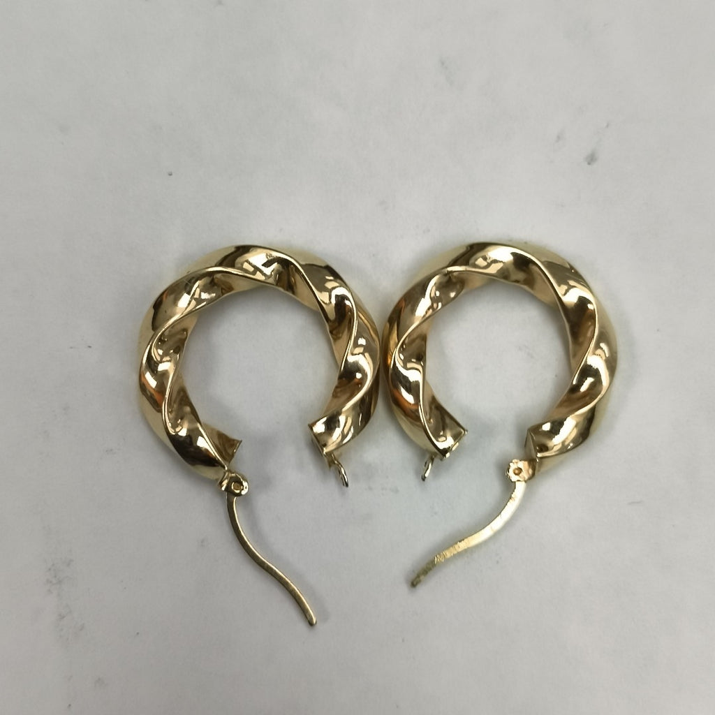 ARRACADAS PAR ORO 14 K 4.8 GRMS (SEMINUEVO)