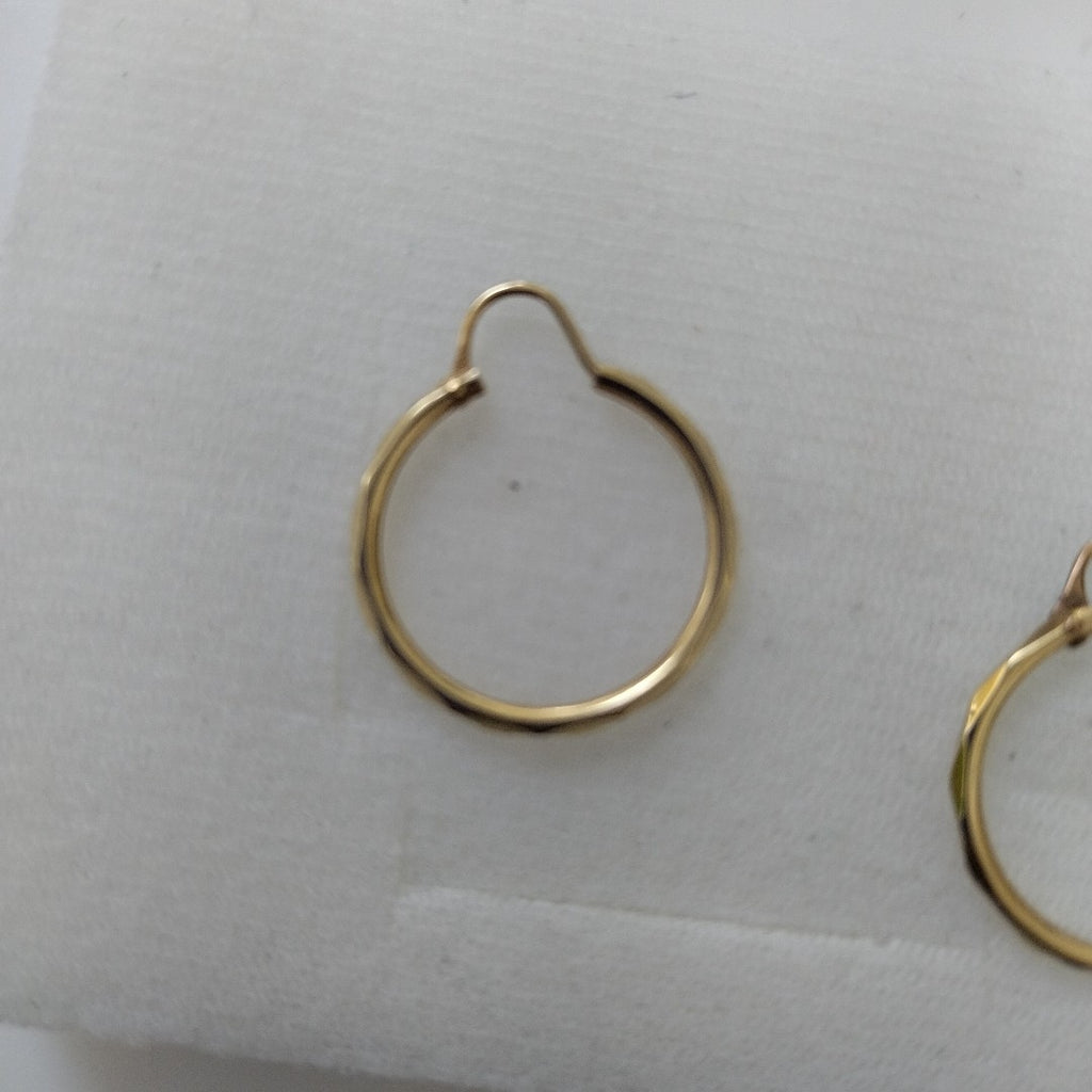 ARRACADAS PAR ORO 14 K 1.4 GRMS (SEMINUEVO)