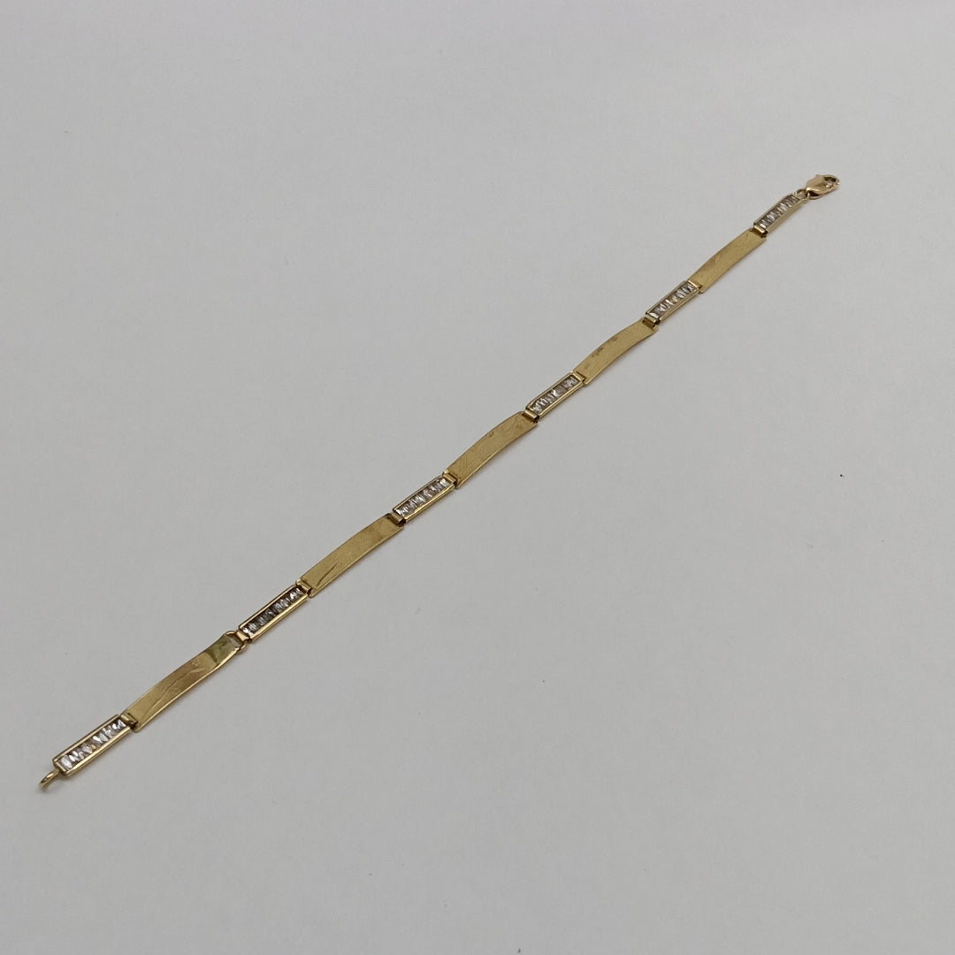 PULSERA ORO 14 K 3.6 GRMS (SEMINUEVO)