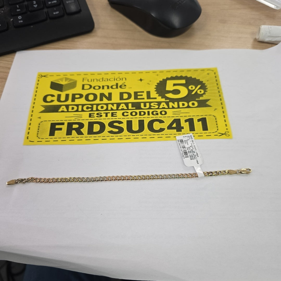 ESCLAVA ORO 14 K 6.3 GRMS (SEMINUEVO)