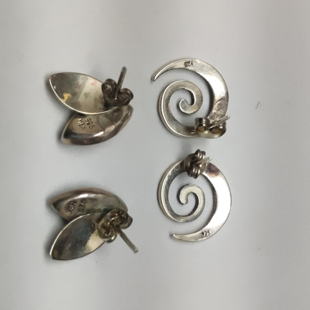 BROQUELES PAR PLATA 5,70 GRMS (SEMINUEVO)