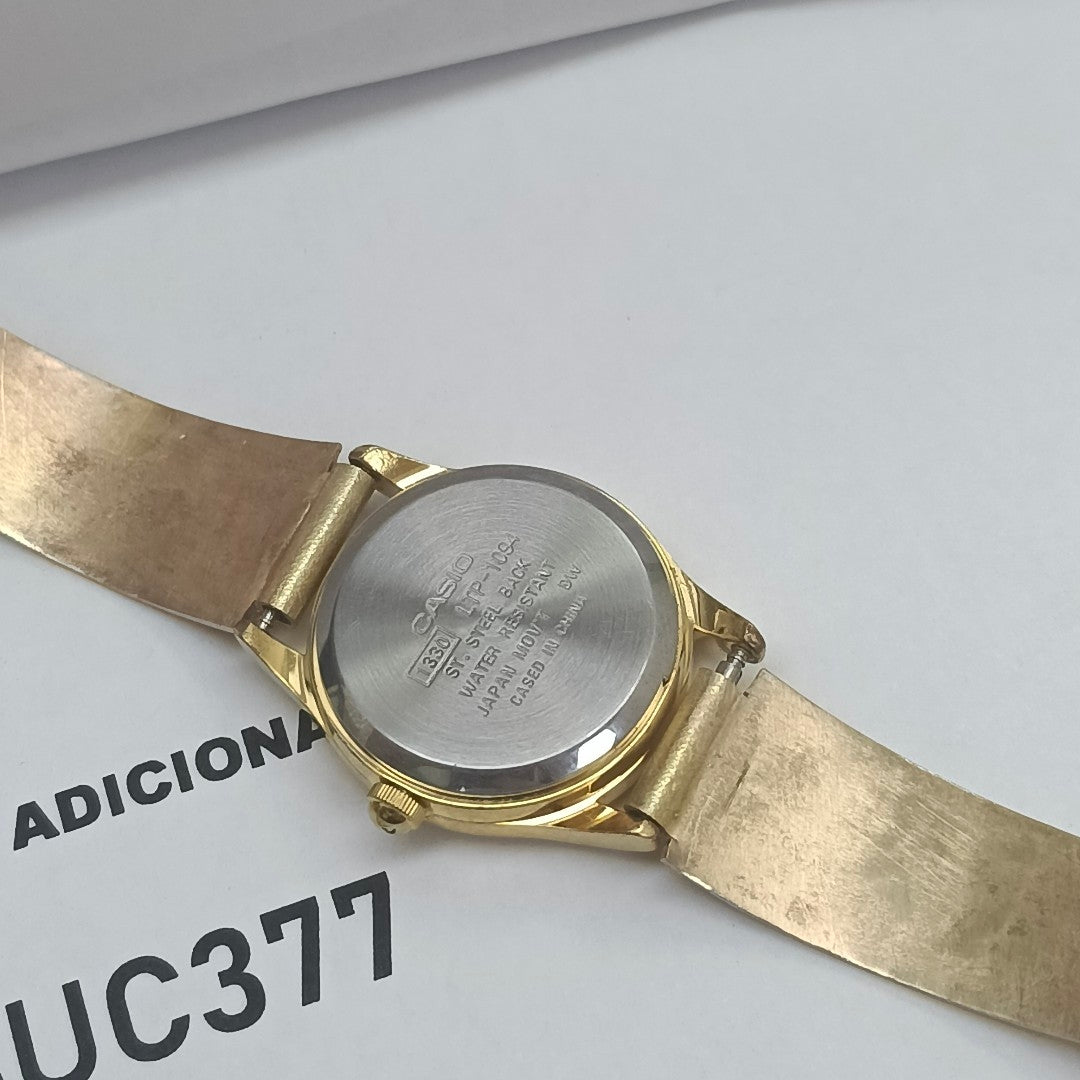 RELOJ CAJA Y PULSO ORO ORO 10 K 25,40 GRMS (SEMINUEVO)