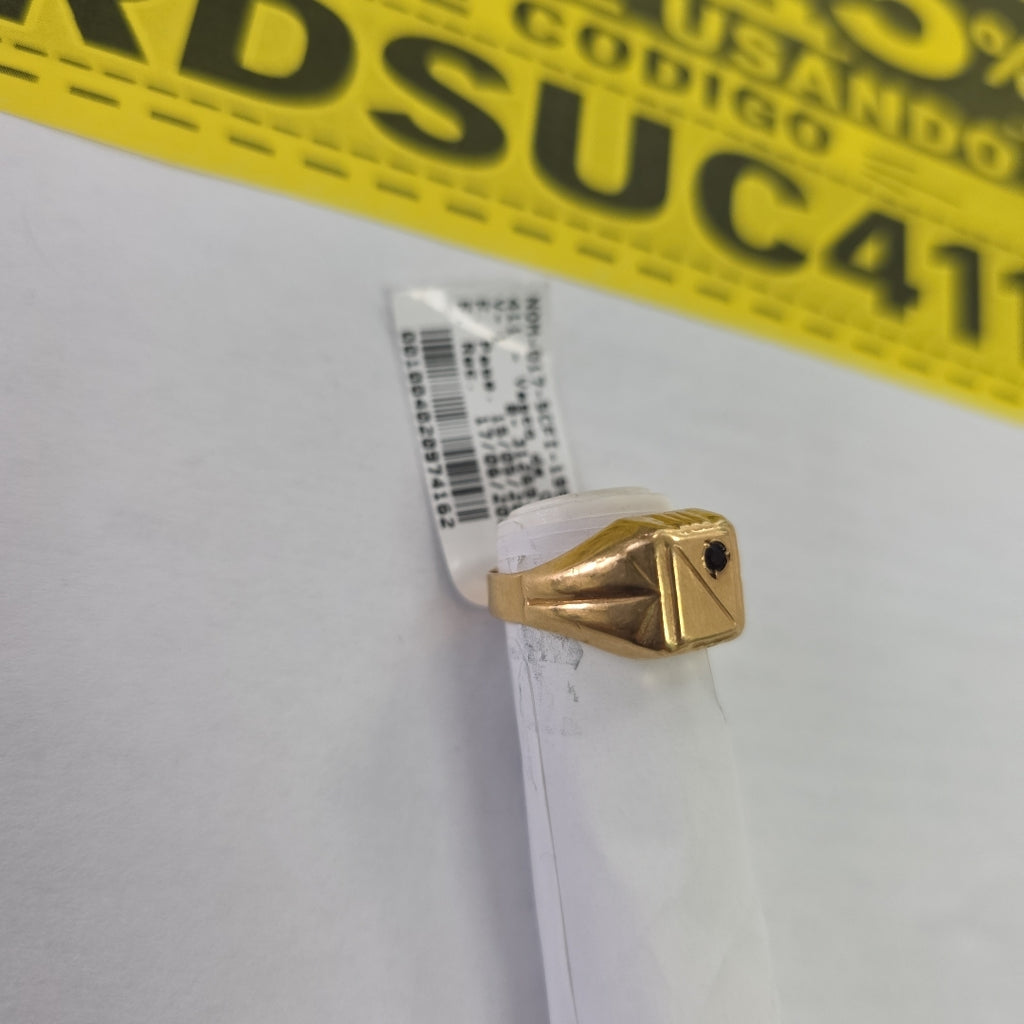 ANILLO ORO 18 K 3.5 GRMS (SEMINUEVO)