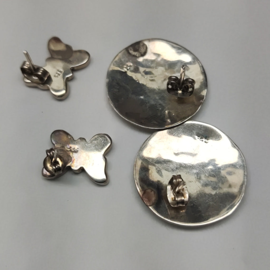 BROQUELES PAR PLATA 9,20 GRMS (SEMINUEVO)