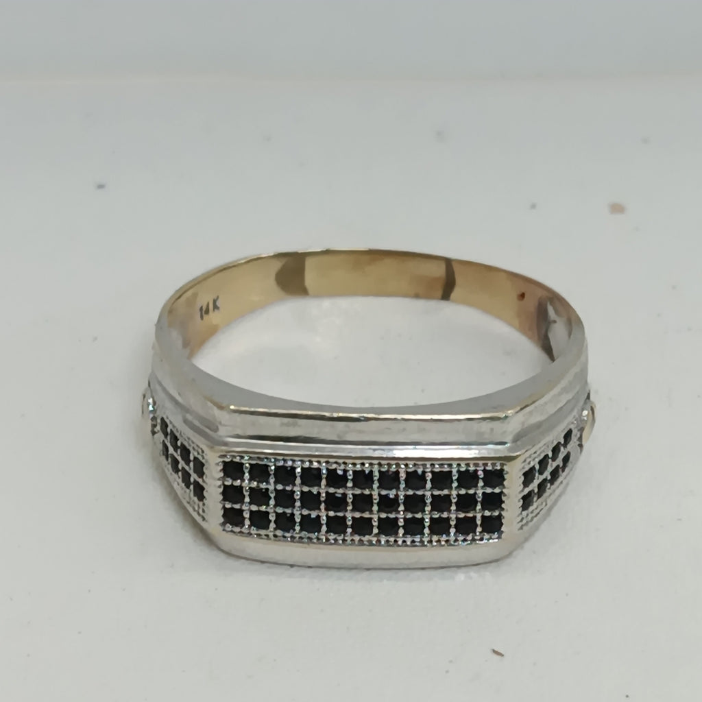 ANILLITO ORO BLANCO 14 K 4.1 GRMS (SEMINUEVO)