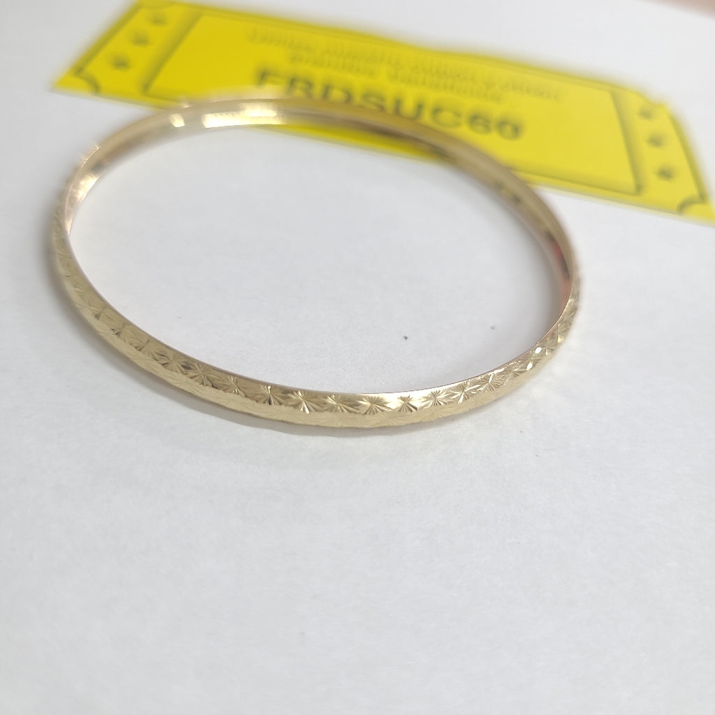 PULSERA RIGIDA ORO 10 K 3,90 GRMS (SEMINUEVO)