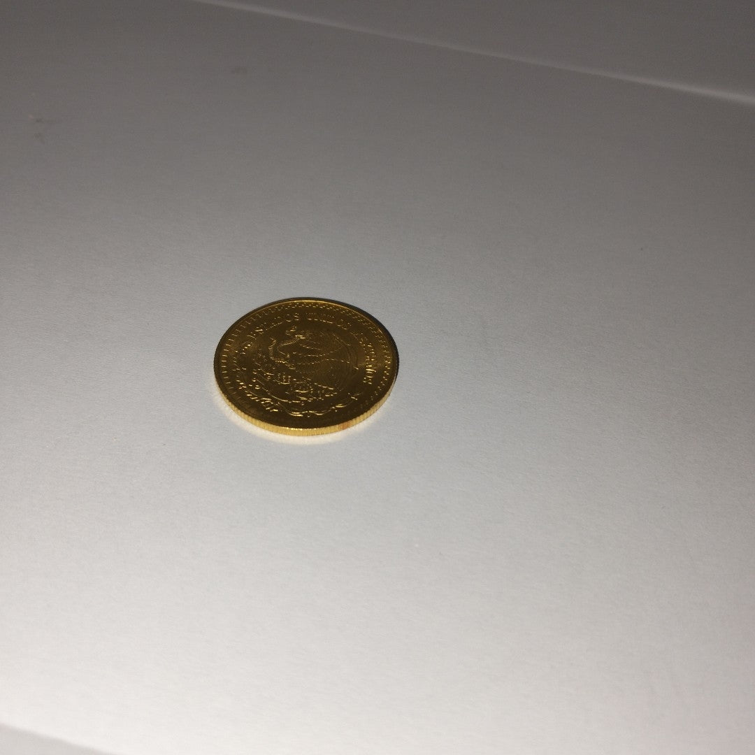 MEDALLA CONMEMORATIVA ORO 24K 15.5 GRMS (SEMINUEVO)