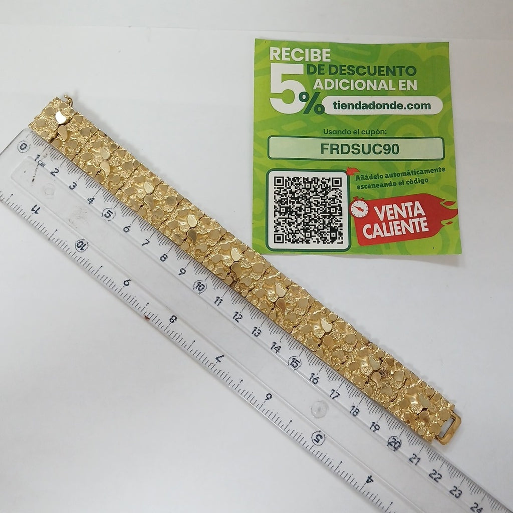 PULSERA ORO 14 K 76.2 GRMS (SEMINUEVO)
