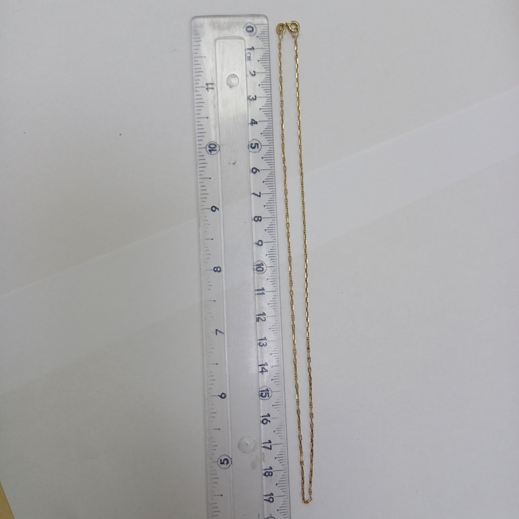 CADENA ORO 14 K 2,00 GRMS (SEMINUEVO)