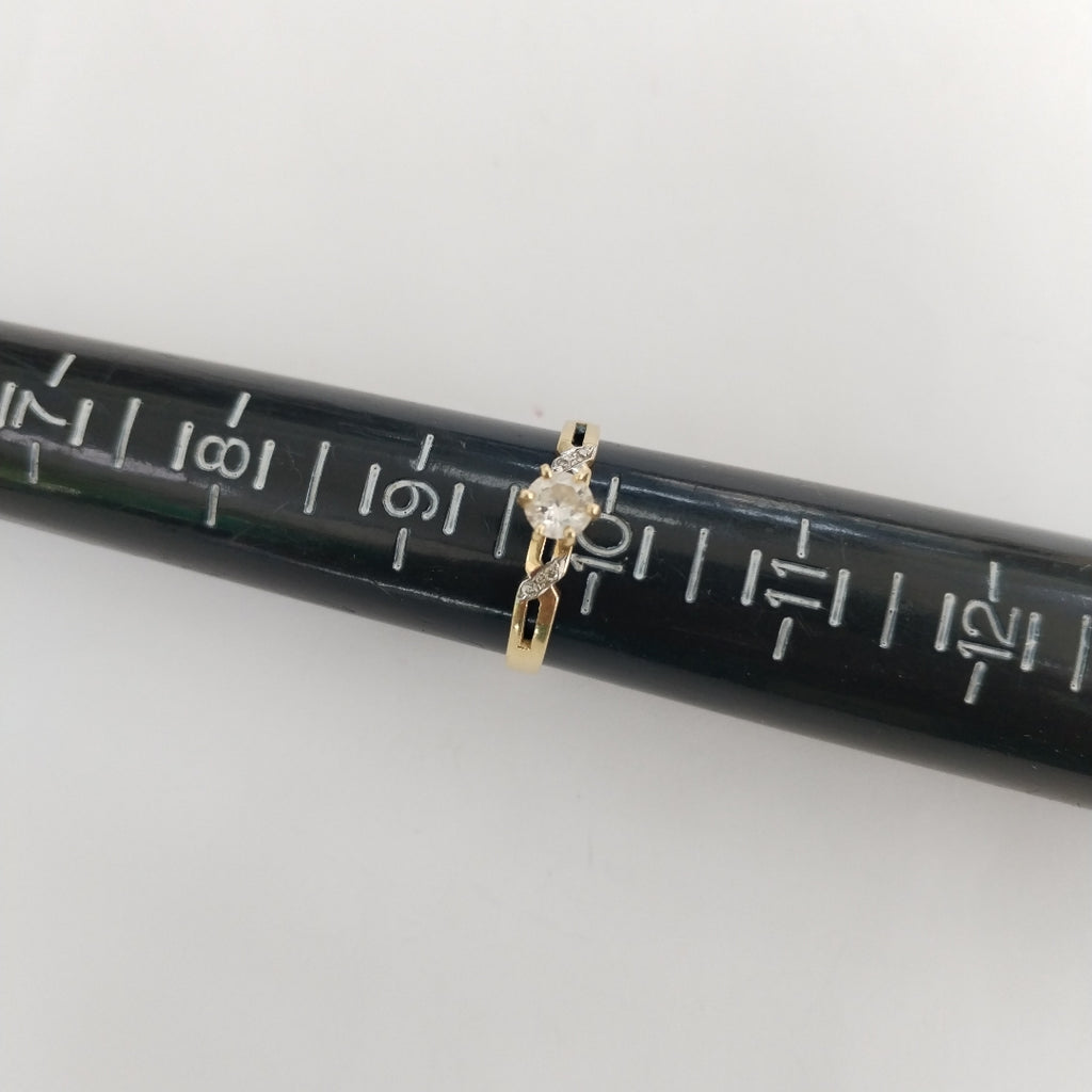 SOLITARIO ORO 14 K 2.4 GRMS (SEMINUEVO)