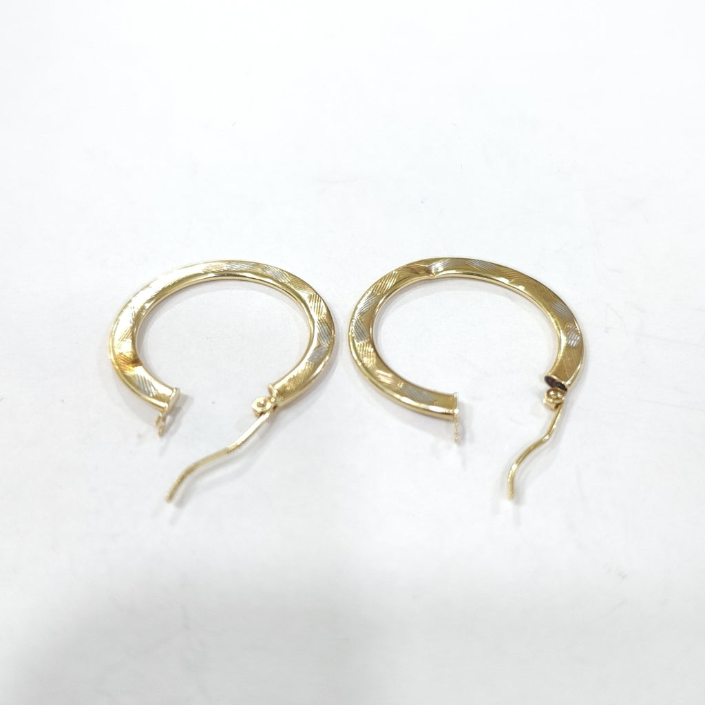 ARRACADAS PAR ORO 14 K 1.4 GRMS (SEMINUEVO)
