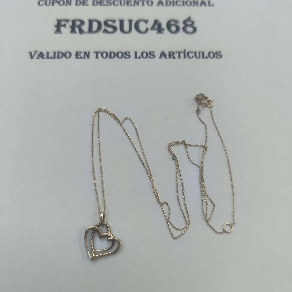 CADENA,DIJE ORO 14 K 1,50 GRMS (SEMINUEVO)