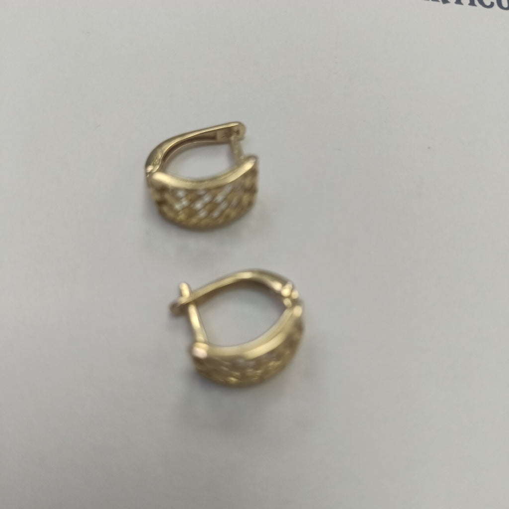 ARRACADAS PAR ORO 10 K 2.2 GRMS (SEMINUEVO)