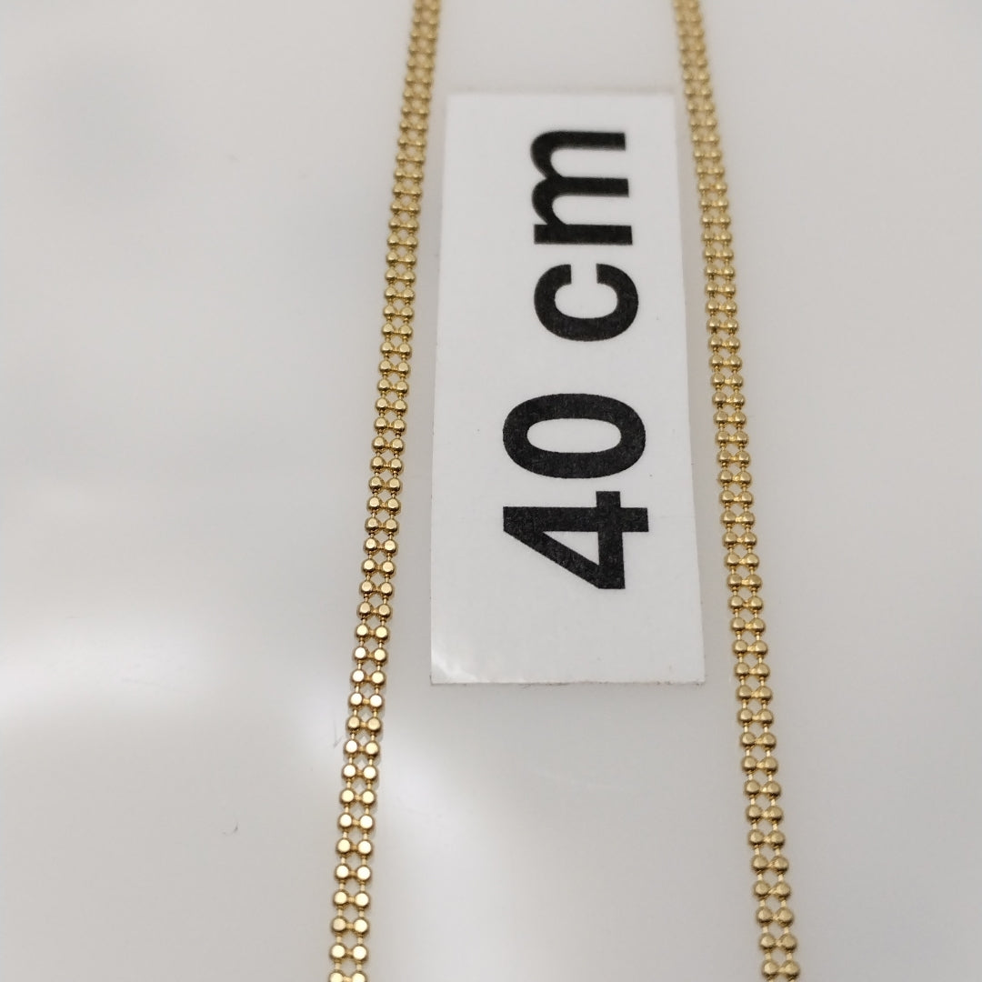 GARGANTILLA ORO 14 K 7.4 GRMS (SEMINUEVO)