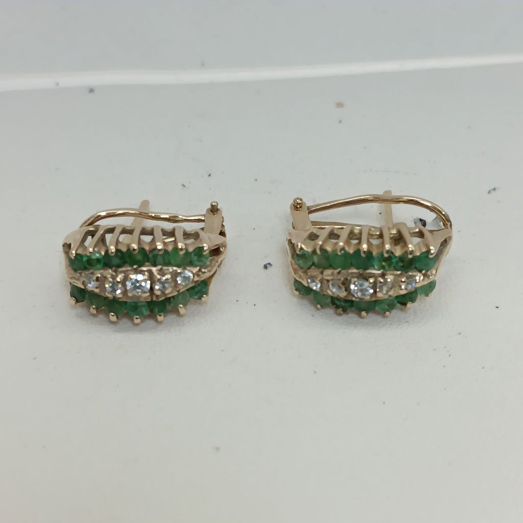 ARETES PAR ORO 10 K 4,40 GRMS (SEMINUEVO)