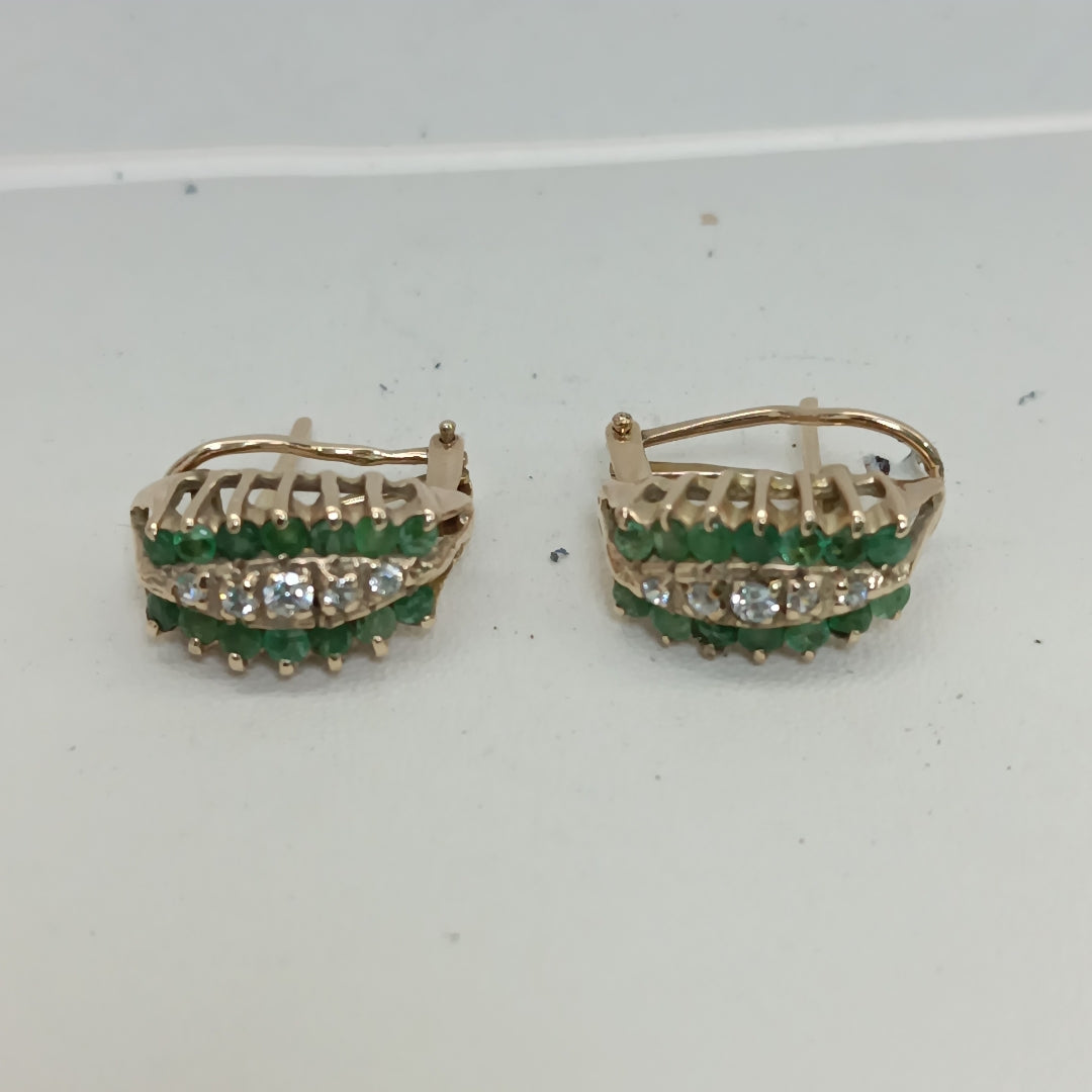 ARETES PAR ORO 10 K 4,40 GRMS (SEMINUEVO)