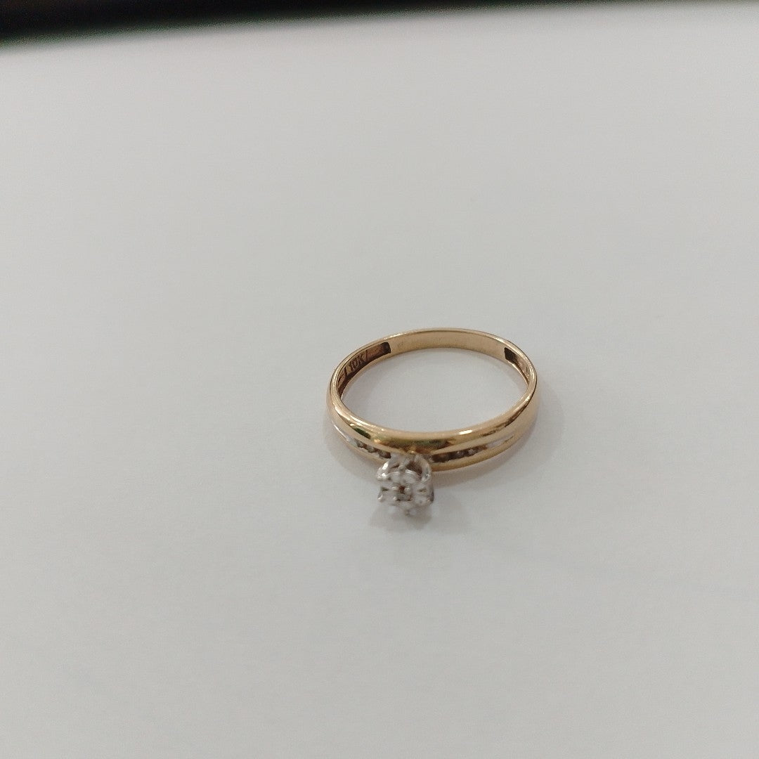 ANILLO ORO 10 K 1,60 GRMS (SEMINUEVO)