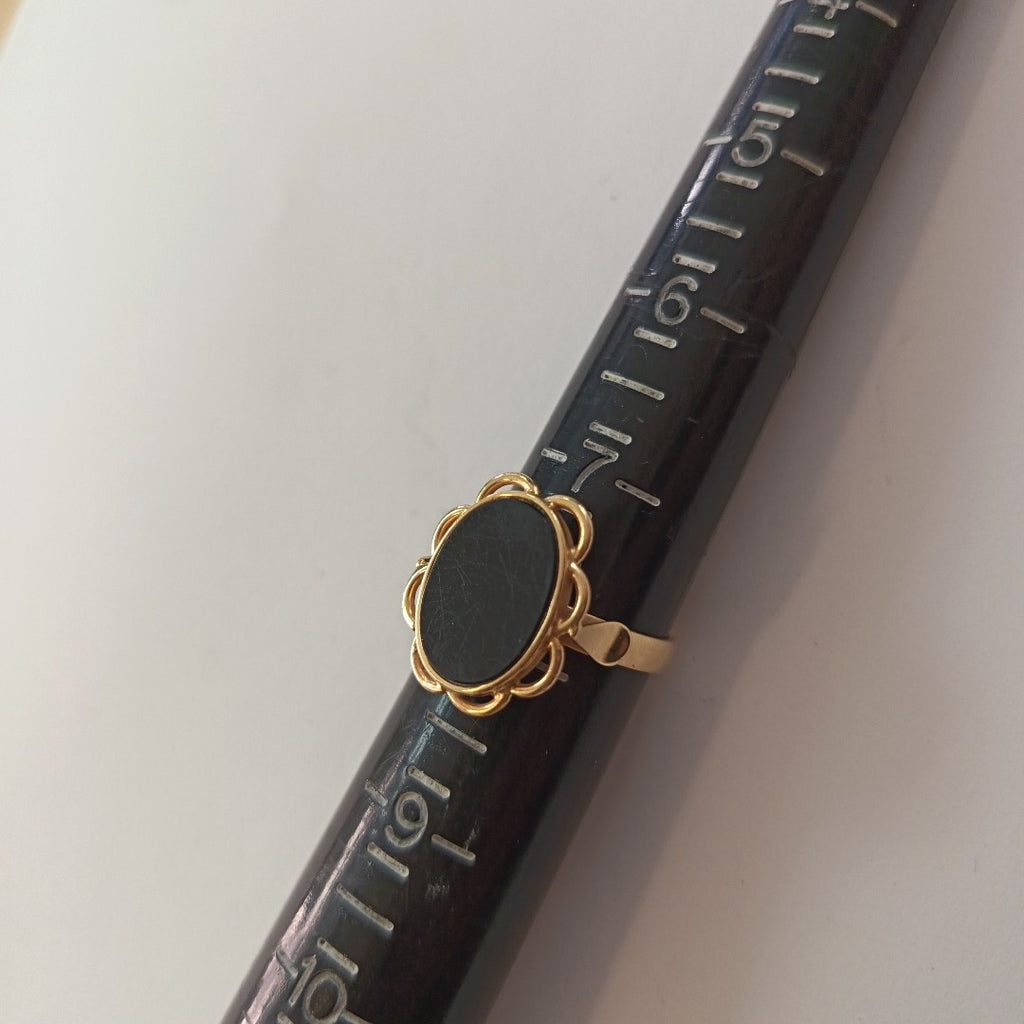 ANILLO ORO 14 K 4.4 GRMS (SEMINUEVO)
