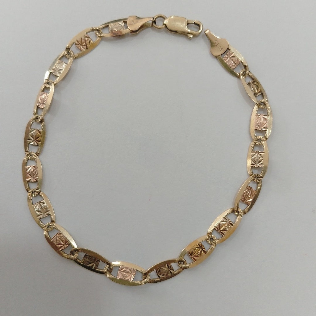 PULSERA ORO 14 K 7.6 GRMS (SEMINUEVO)