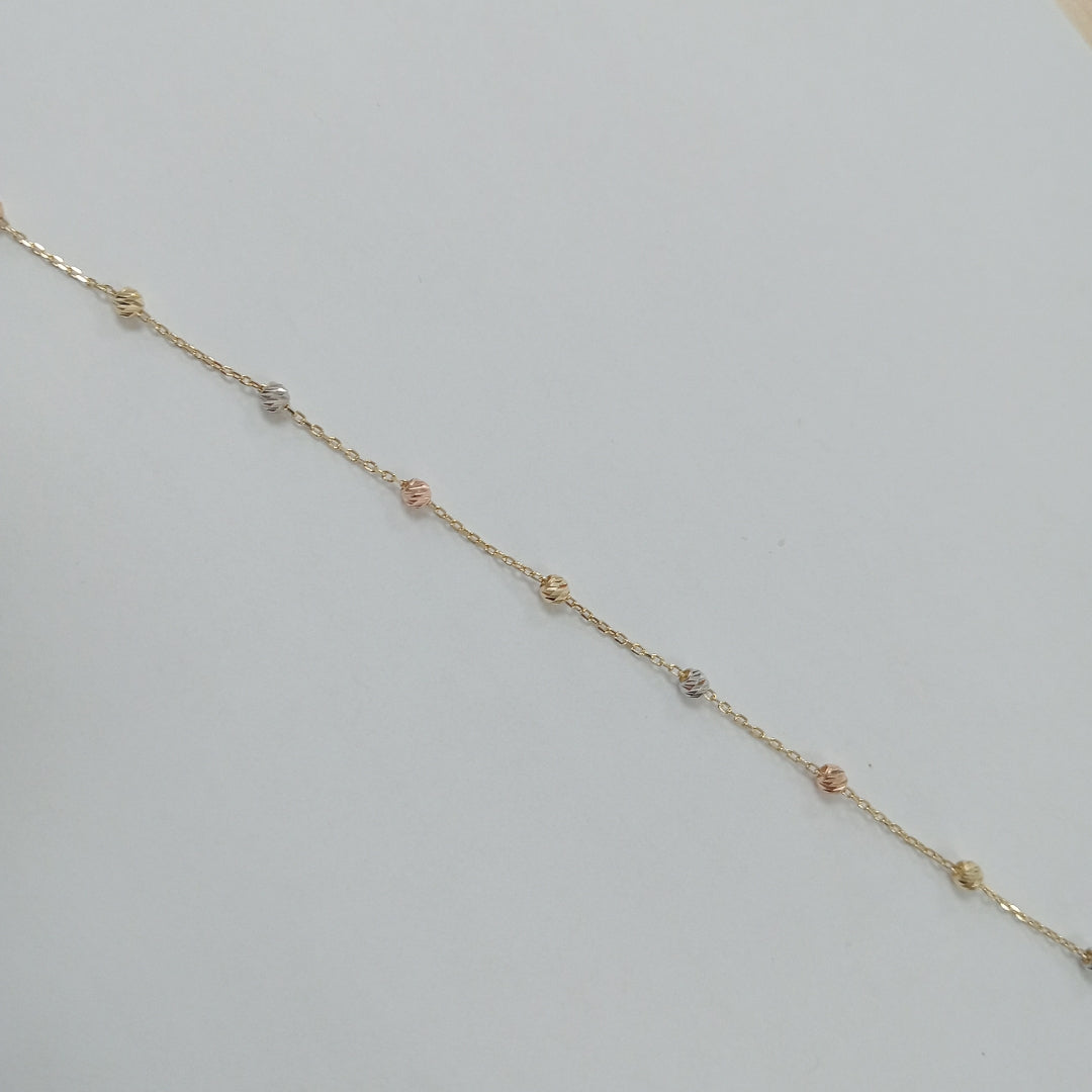 PULSERAS DAMA ORO 14K 1.2 (NUEVO)