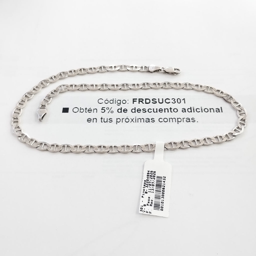 CADENA PLATA 14,70 GRMS (SEMINUEVO)