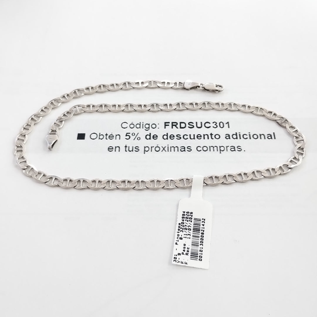CADENA PLATA 14,70 GRMS (SEMINUEVO)