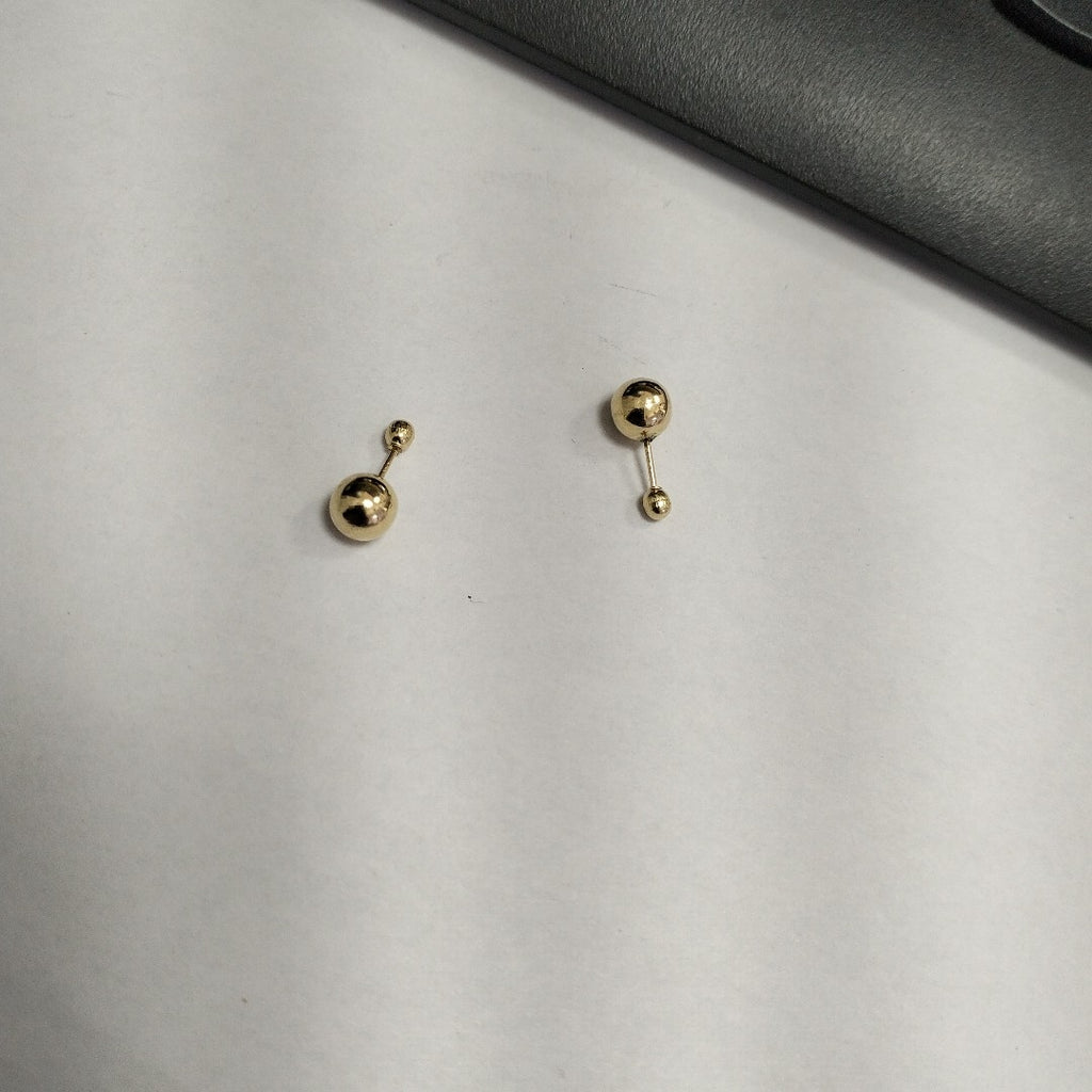 BROQUELES PAR ORO 14 K 1.7 GRMS (SEMINUEVO)