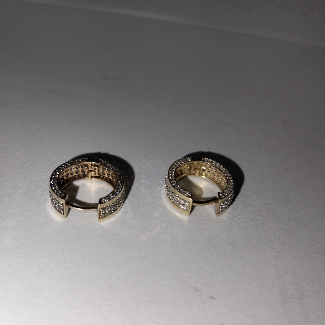 ARRACADAS PAR ORO 10 K 4.1 GRMS (SEMINUEVO)