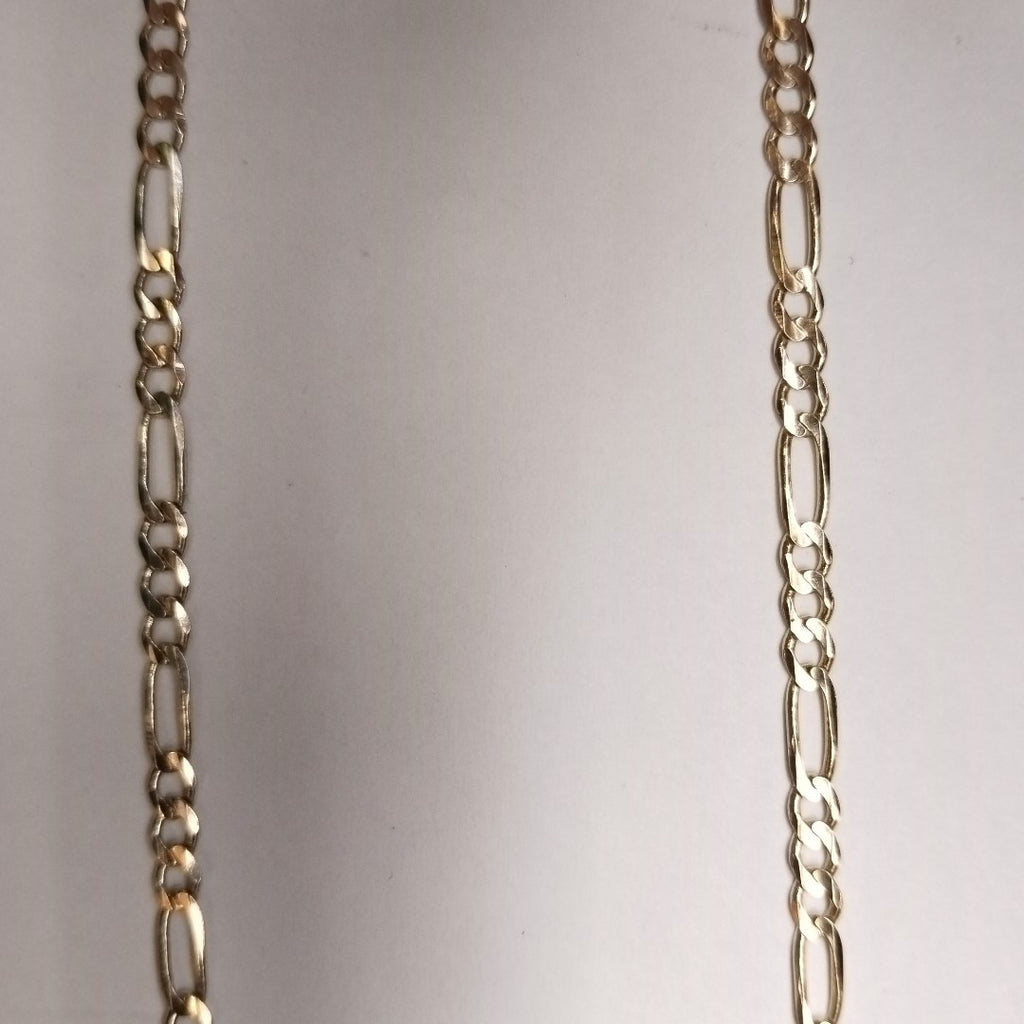 CADENAS 3X1 ORO 14K 55 CM 7.9 GR (NUEVO)