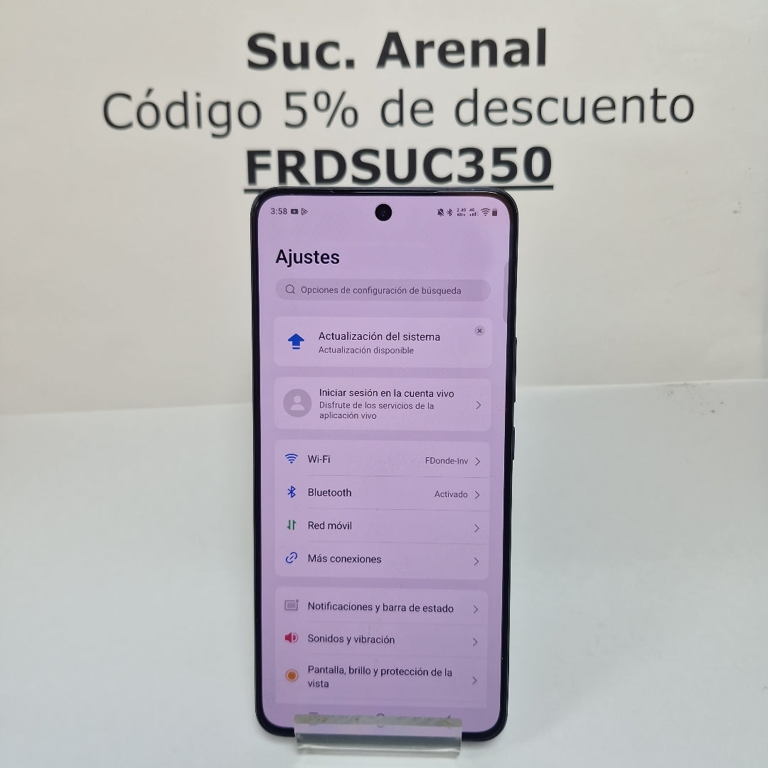 CELULAR VIVO V60 LITE 5G V2529 (2025) 512 GB 12 GB RAM (SEMINUEVO)