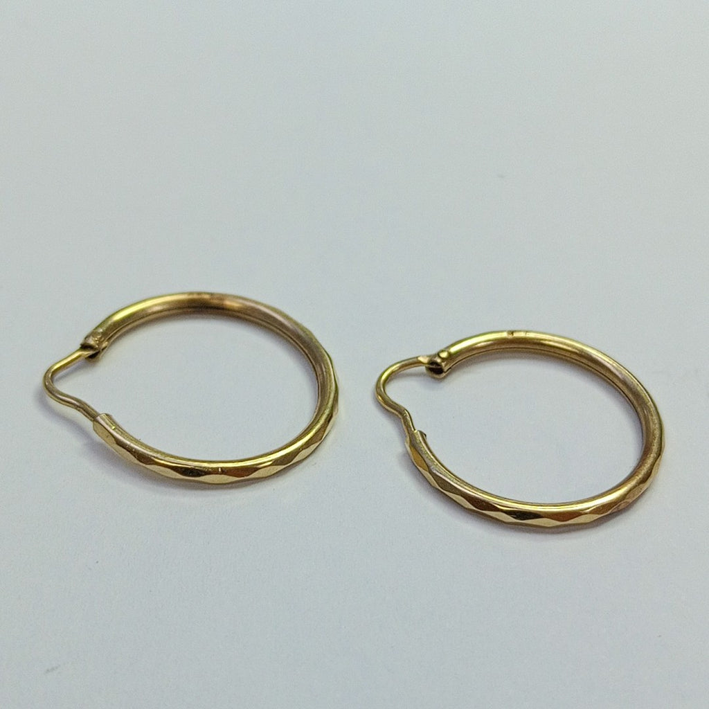 ARRACADAS PAR ORO 10 K 1.2 GRMS (SEMINUEVO)