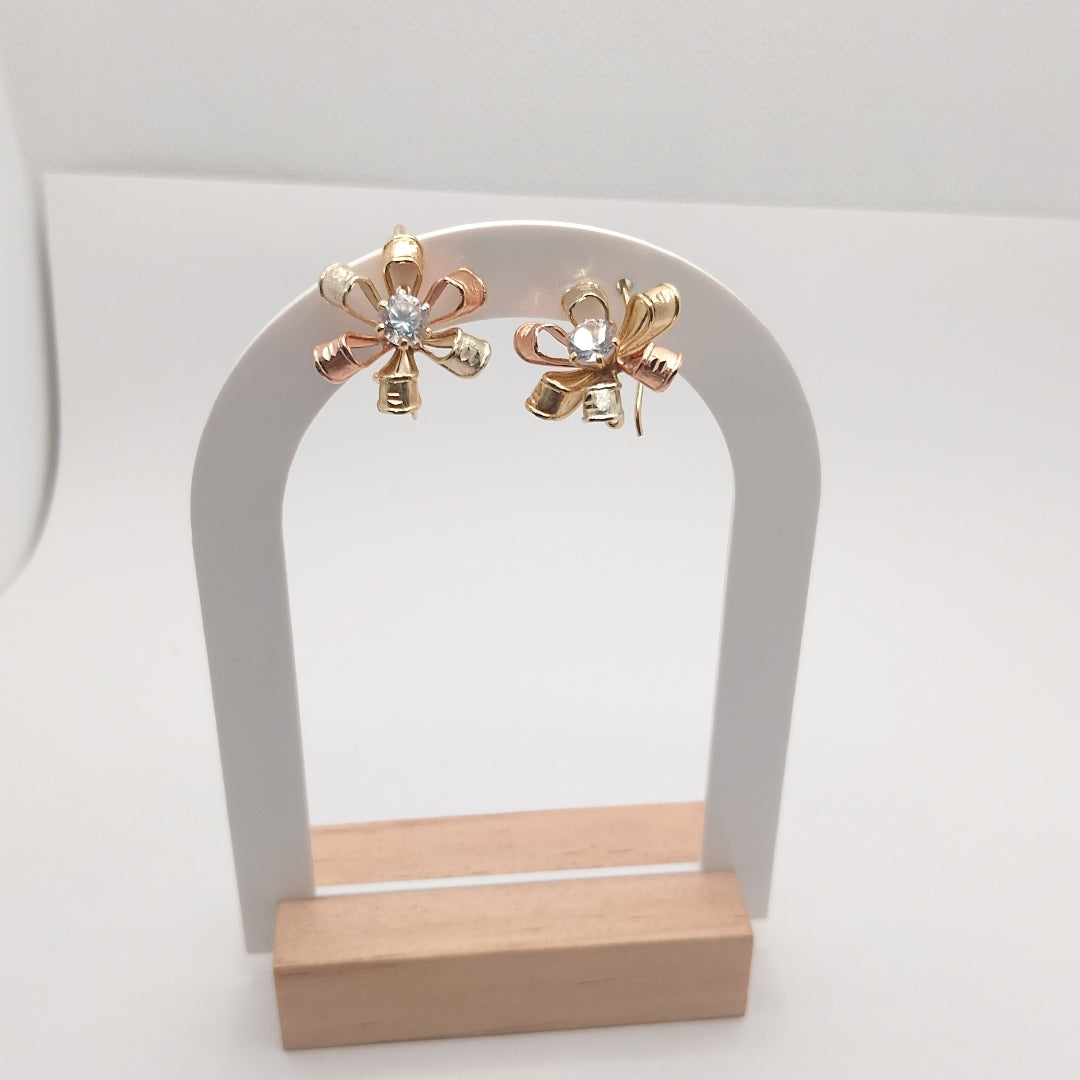 ARETES PAR ORO 10 K 2.6 GRMS (SEMINUEVO)
