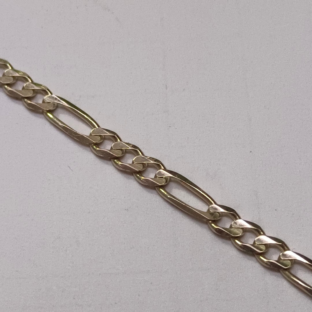 PULSERAS 3X1 ORO 14K 21 CM 3.3 GR (NUEVO)