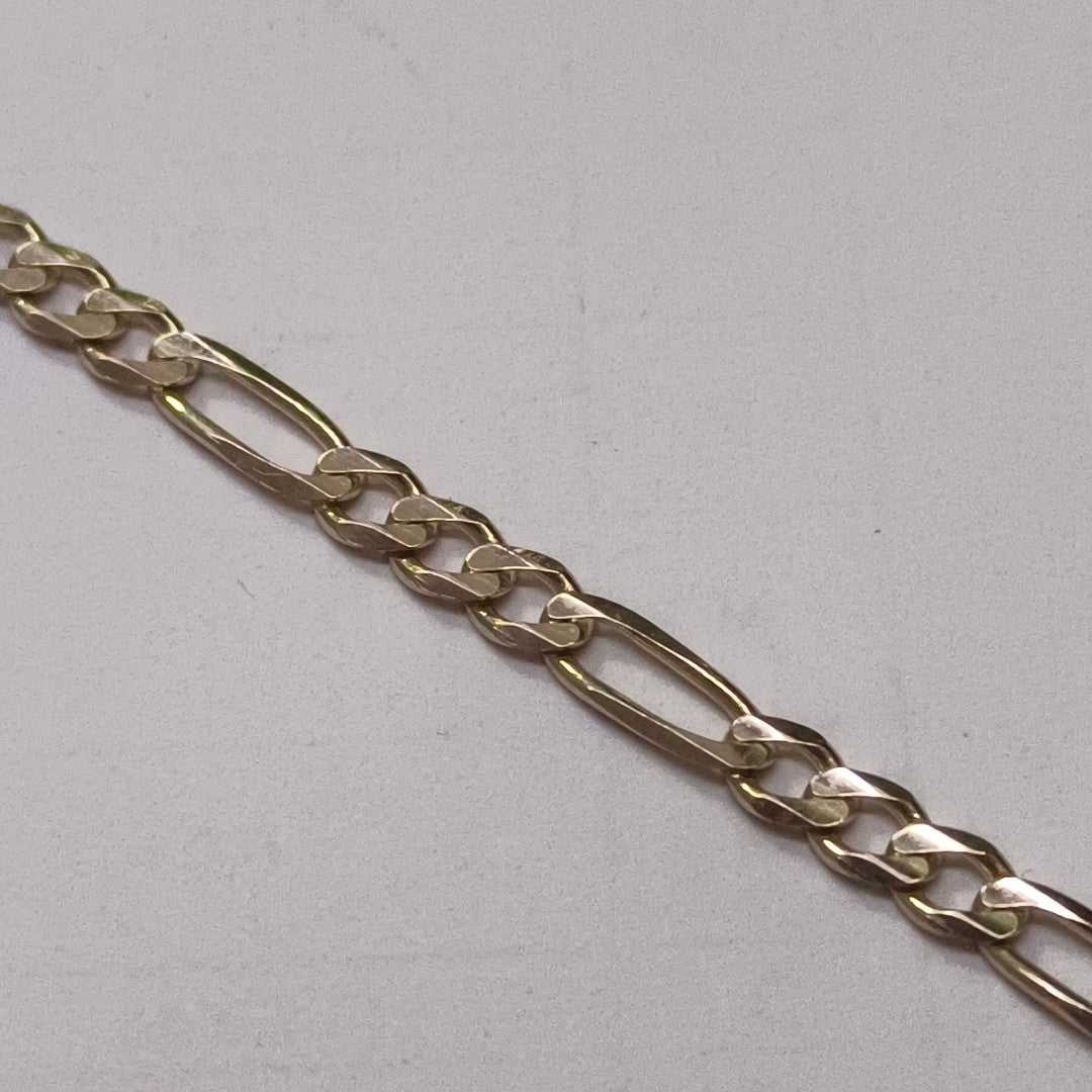 PULSERAS 3X1 ORO 14K 21 CM 3.3 GR (NUEVO)