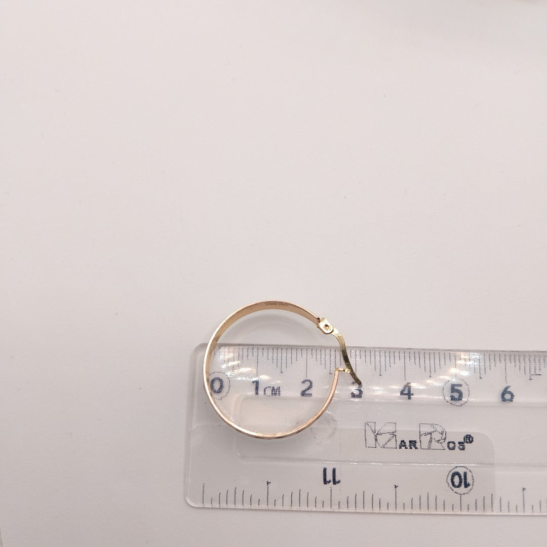 ARRACADAS PAR ORO 14 K 5 GRMS (SEMINUEVO)