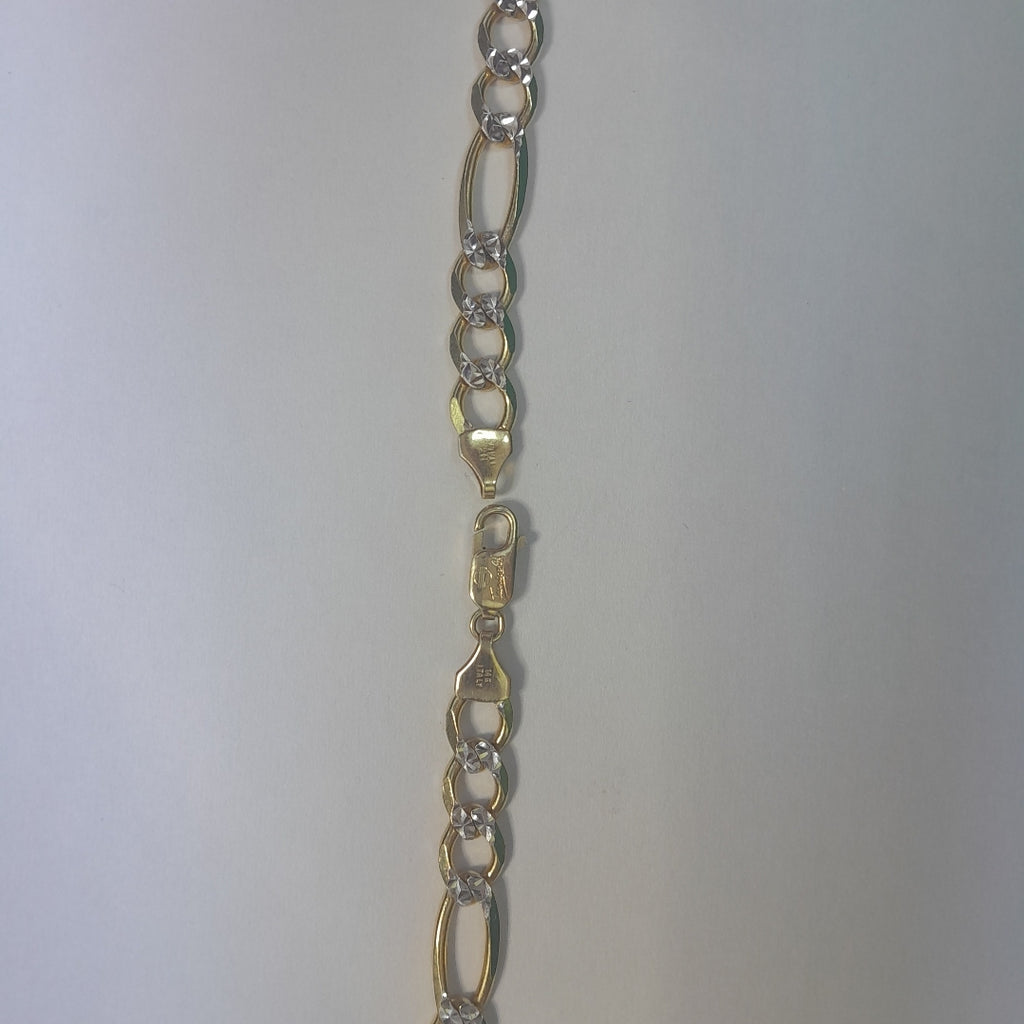 CADENAS CARTIER 3 1 DIAMANTADA ORO 14K 47.8 (NUEVO)