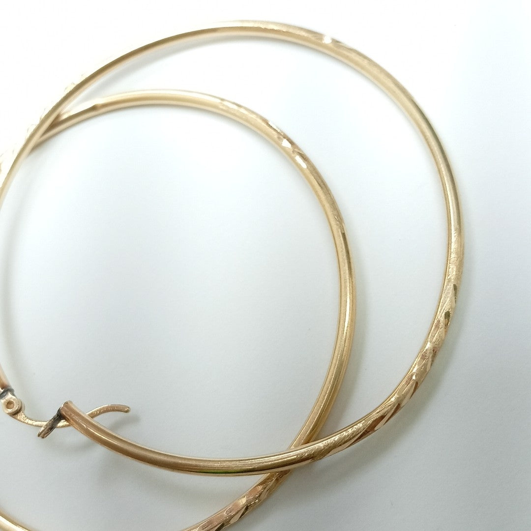 ARRACADAS PAR ORO 14 K 4.1 GRMS (SEMINUEVO)
