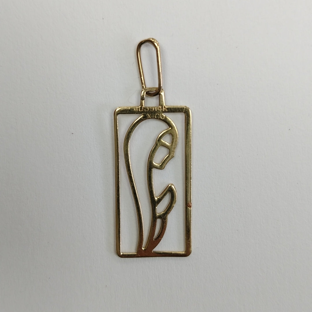 DIJE ORO 14 K 0,90 GRMS (SEMINUEVO)
