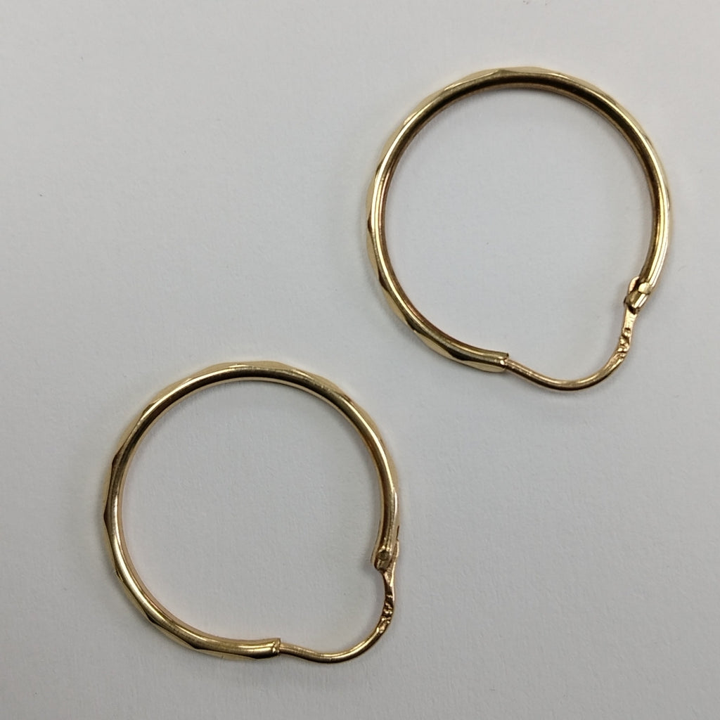 ARRACADAS PAR ORO 10 K 1.6 GRMS (SEMINUEVO)