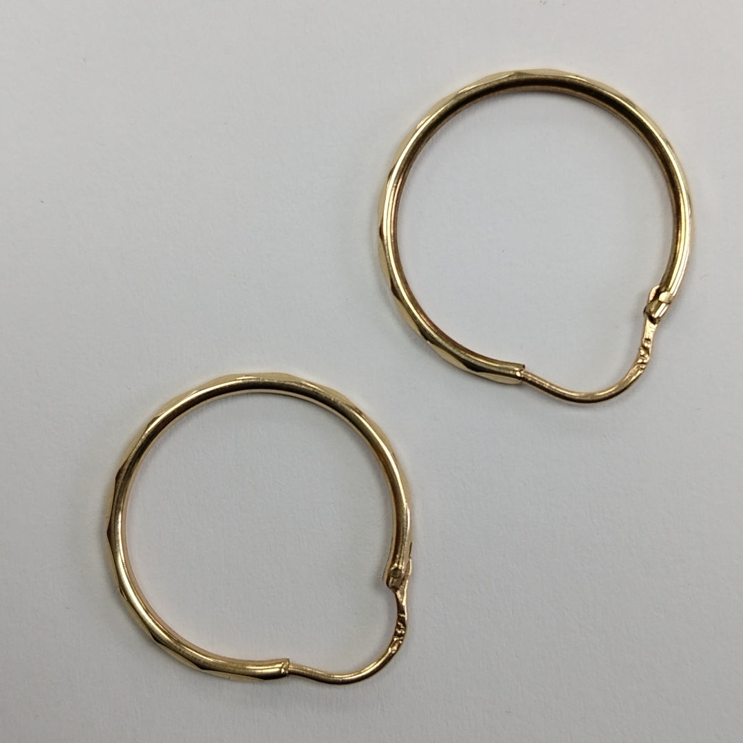 ARRACADAS PAR ORO 10 K 1.6 GRMS (SEMINUEVO)