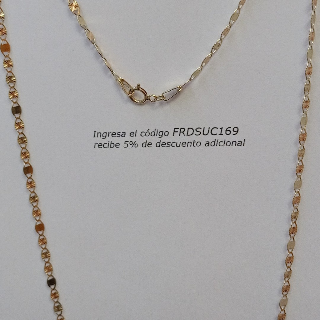 CADENA ORO 10 K 3.1 GRMS (SEMINUEVO)